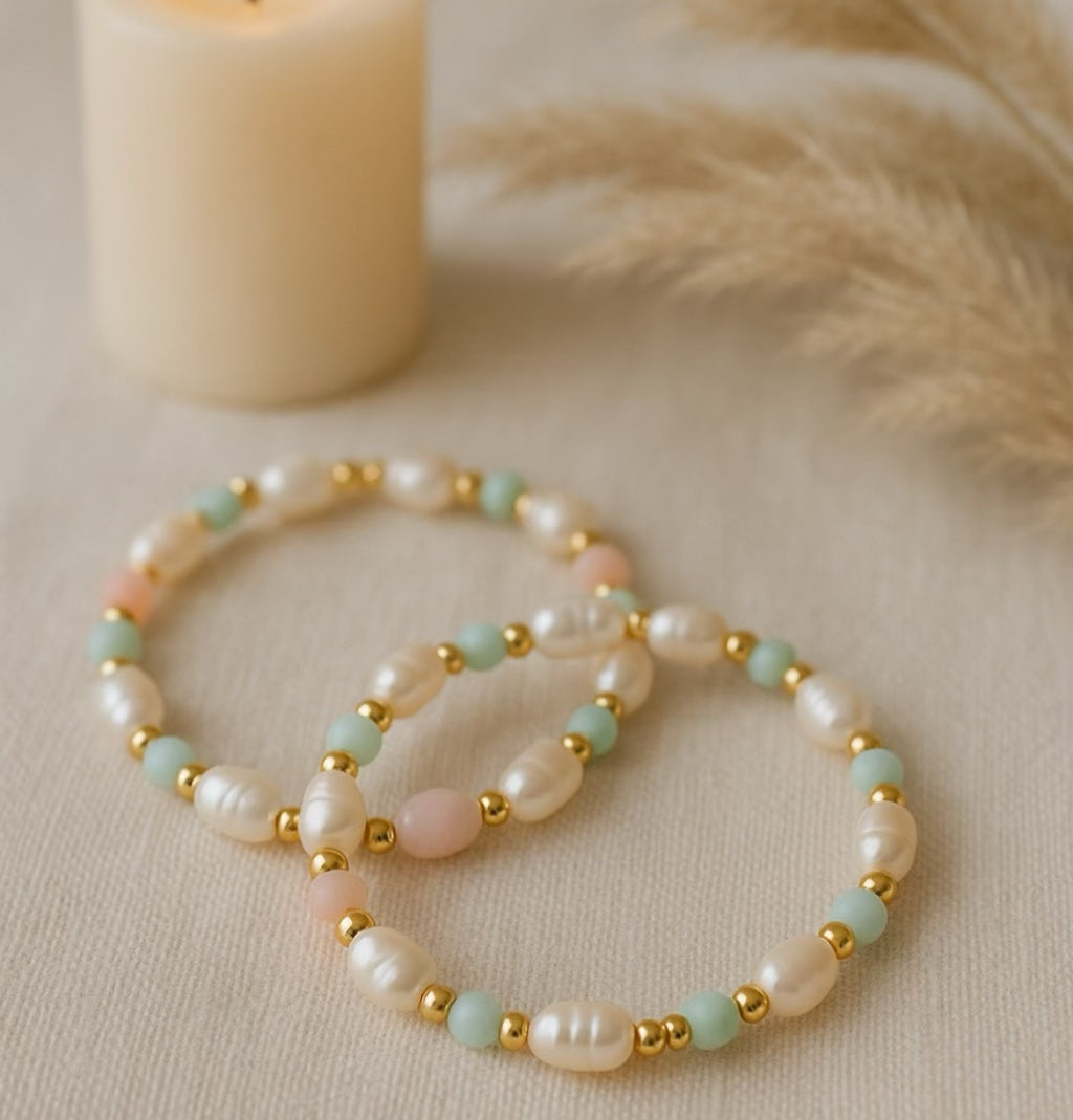 Armband "Pastell Pearl"