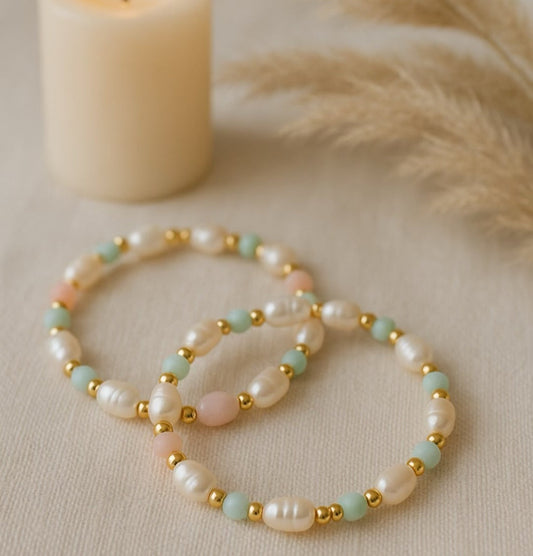 Armband "Pastell Pearl"